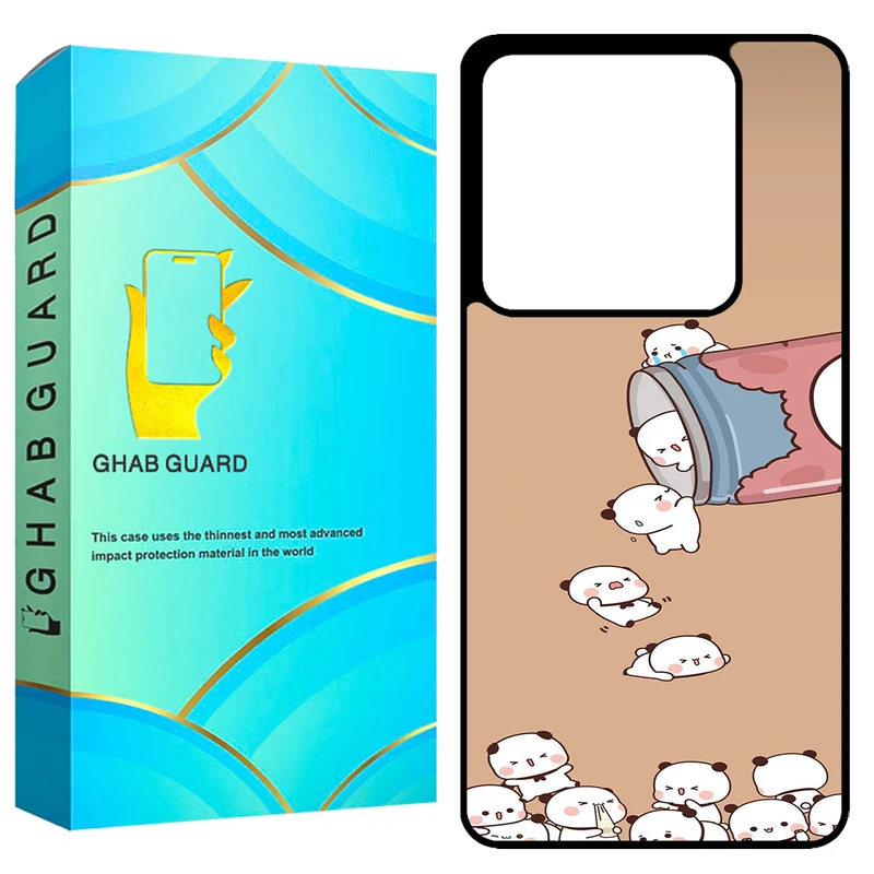 کاور قاب گارد طرح پاندا مدل GCHPX6 مناسب برای گوشی موبایل شیائومی Redmi Note 13 Pro 5G / Poco X6