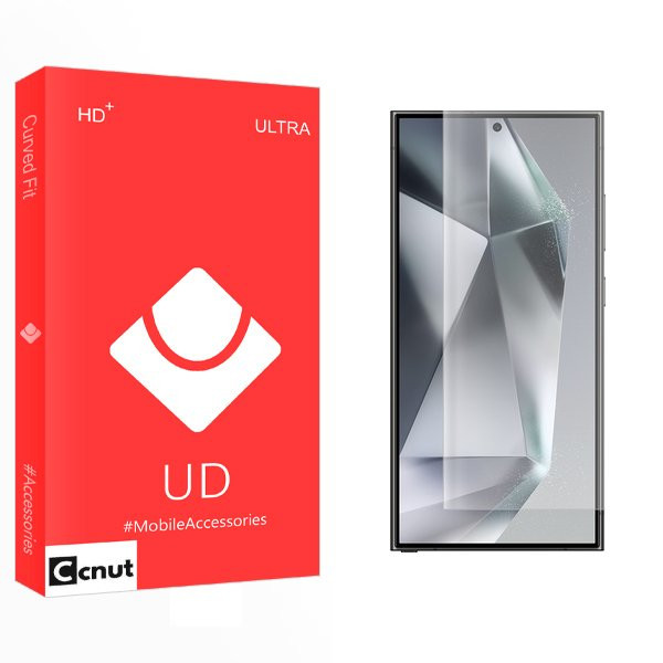 محافظ صفحه نمایش کوکونات مدل UD UV مناسب برای گوشی موبایل سامسونگ Galaxy S24 Ultra