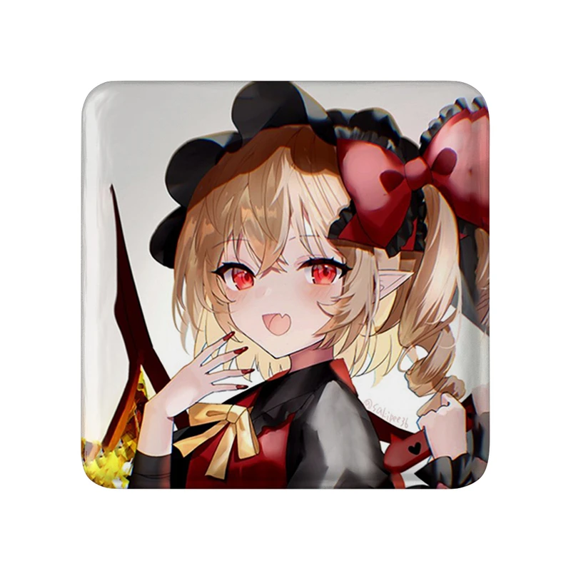 پیکسل خندالو طرح بازی توهو (Touhou) مدل مربعی کد 35778