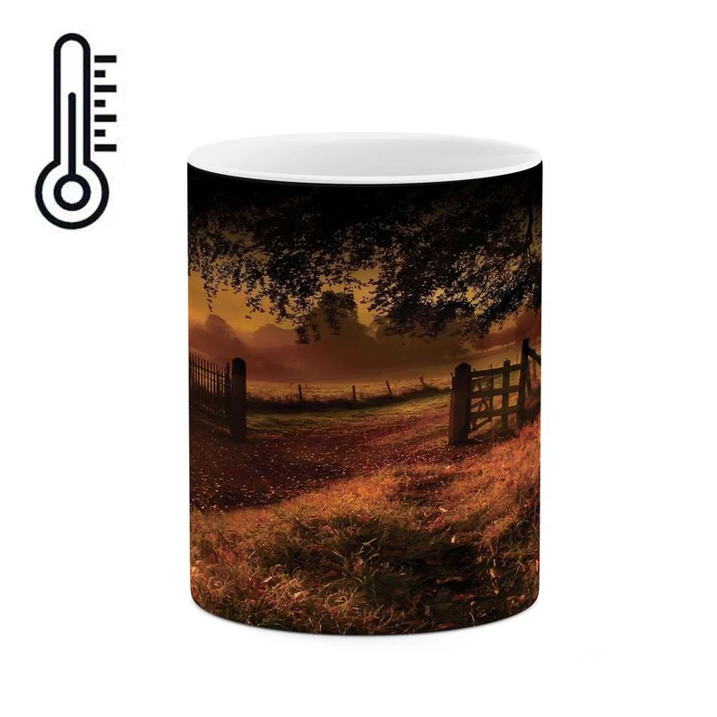 ماگ حرارتی کاکتی مدل منظره کد mgh17816