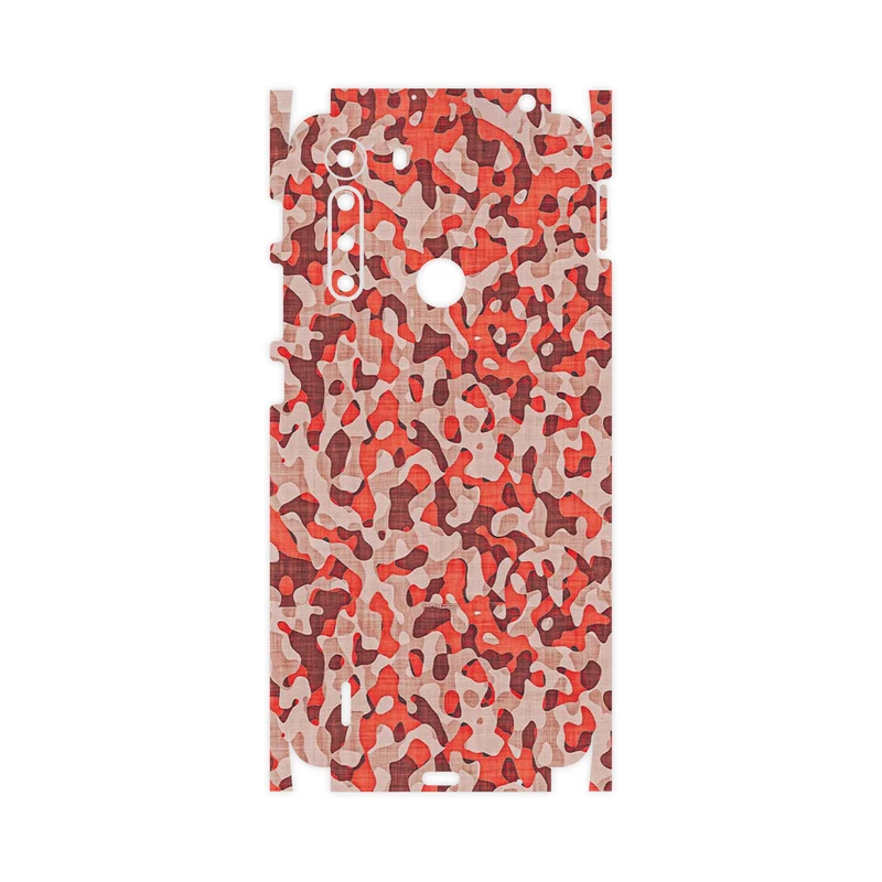 برچسب پوششی ماهوت مدل Red Infantry Army-FullSkin مناسب برای گوشی موبایل موتورولا One Fusion