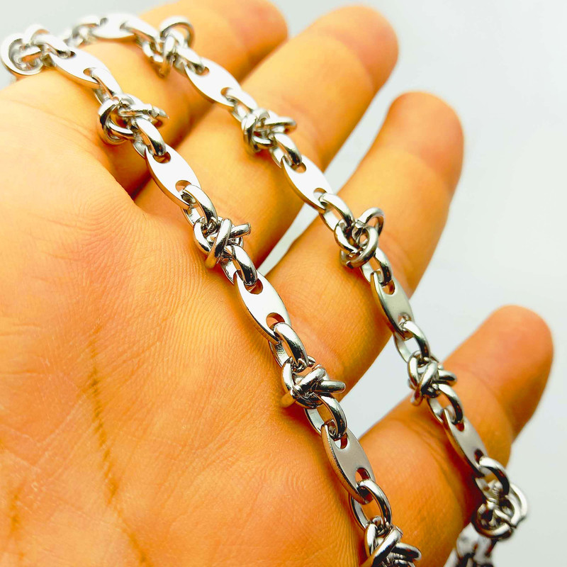 زنجیر مردانه زتوس طرح حلقه کد 805ZNM زنجیر مردانه زتوس طرح حلقه کد 805ZNM