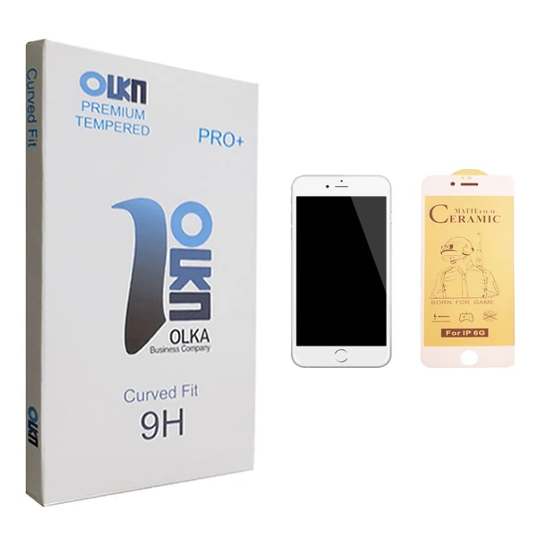 محافظ صفحه نمایش سرامیکی الکا مدل +PRO مناسب برای گوشی موبایل اپل iPhone 6
