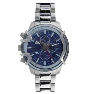 ساعت مچی عقربه‌ای مردانه دیزل مدل گریفد سه موتور فعال کرنوگراف بند استیل کد 5