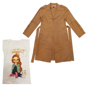 ست تونیک و مانتو دخترانه مدل 133