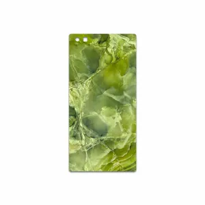 MAHOOT Green Crystal Marble Cover Sticker for BlackBerry Leap