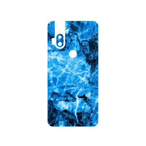 MAHOOT Blue Marble Cover Sticker for Motorola One Hyper