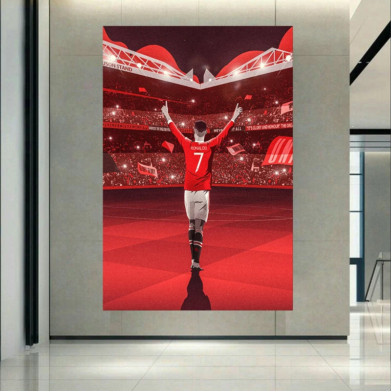 پوستر طرح رونالدو مدل جشن پیروزی کد AR304866