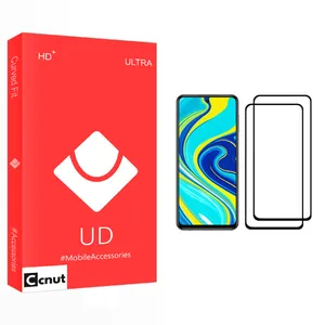 Coconut UD Glass Screen Protector For Xiaomi Redmi Note 9S Pack Of 2