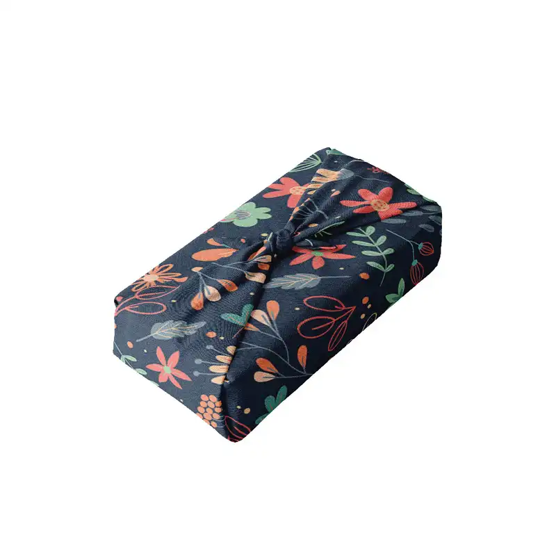 کاغذ کادو ترمه طراحان ایده مدل گل و برگ کد strm0109