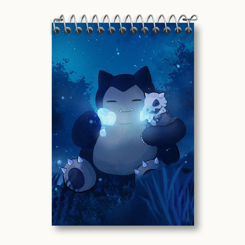 دفتر یادداشت 50 برگ خندالو مدل بازی پوکمون (pokemon) کد 32701