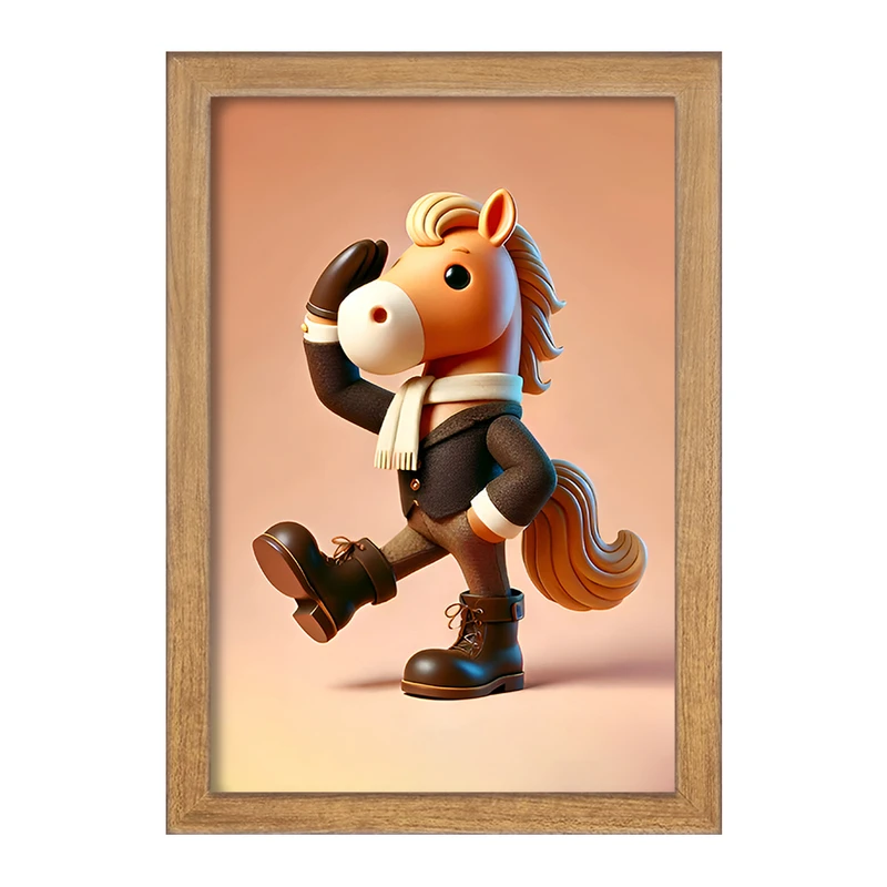 تابلو خندالو مدل اسب کد F9305