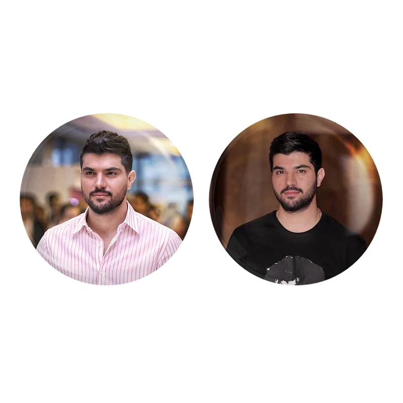 مگنت خندالو طرح سینا مهراد کد 1037510374 مجموعه 2 عددی