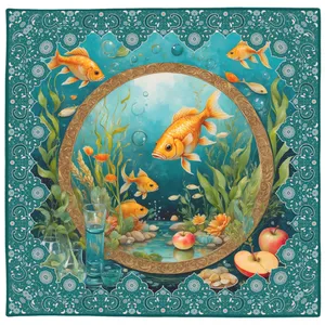 رومیزی طرح نوروز کد 1402136