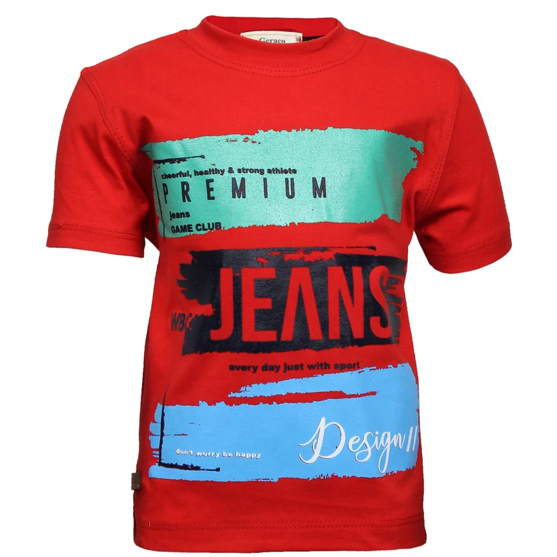 عکس شماره 2 : ست تی شرت و شلوارک پسرانه کد 23