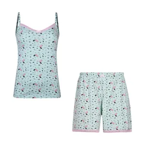 ست تاپ و شلوارک زنانه افراتین مدل خوک کوچولو کد 6603