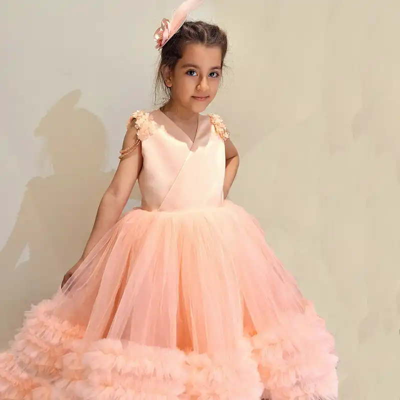 پیراهن دخترانه مدل مجلسی