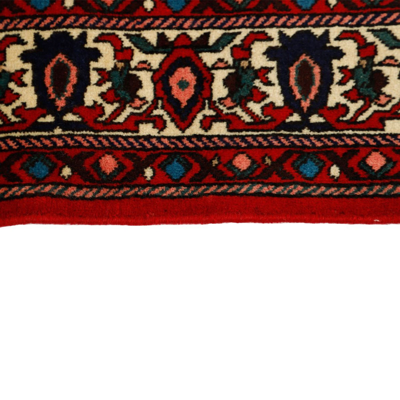 فرش دستبافت سه و نیم متری مدل قشقایی بافت آباده کد 580147