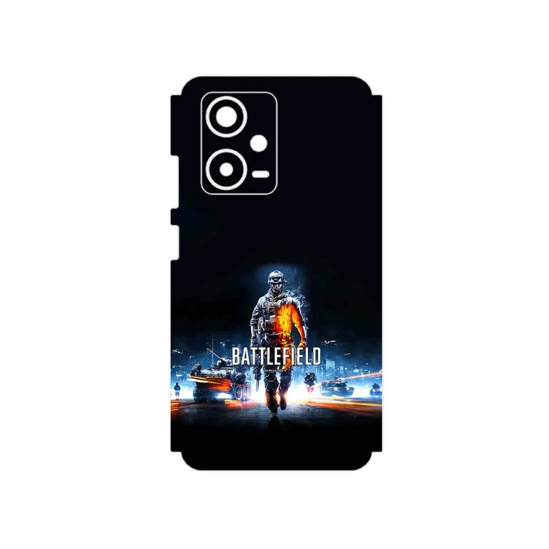 برچسب پوششی ماهوت مدل Battlefield Game Series مناسب برای گوشی موبایل شیائومی Redmi Note 12 Pro Plus