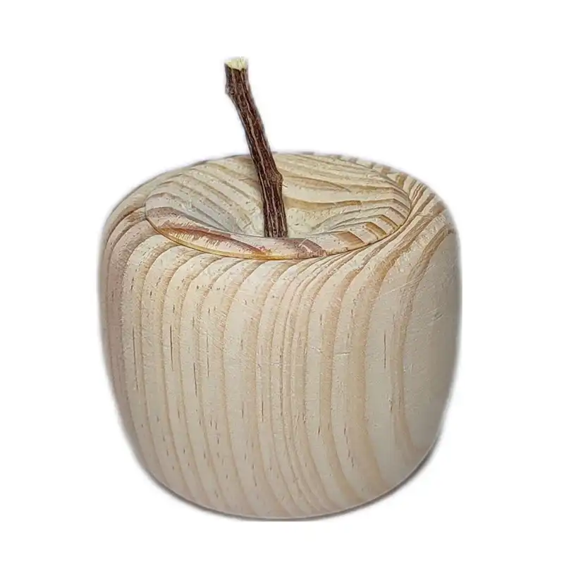 قندان چوبی طرح سیب