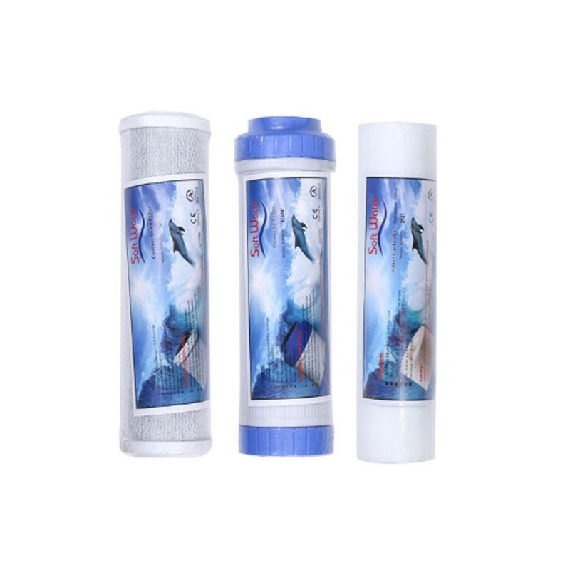 دستگاه تصفیه کننده آب سافت واتر مدل hajibashi-x700 به همراه فیلتر تصفیه آب کد 02 مجموعه 3 عددی