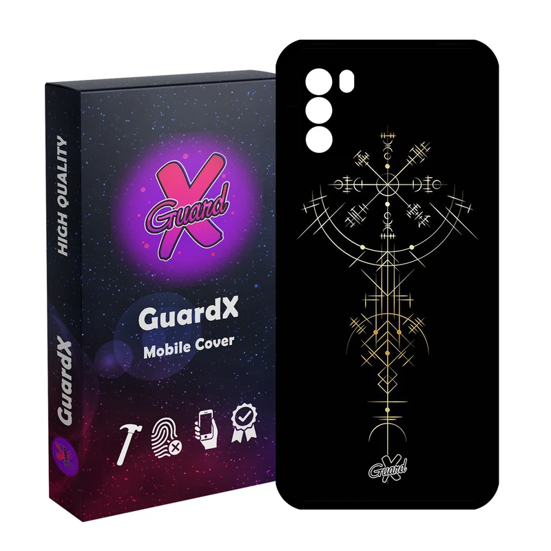 کاور گارد ایکس طرح Shape مدل Glass10238 مناسب برای گوشی موبایل شیائومی Poco M3