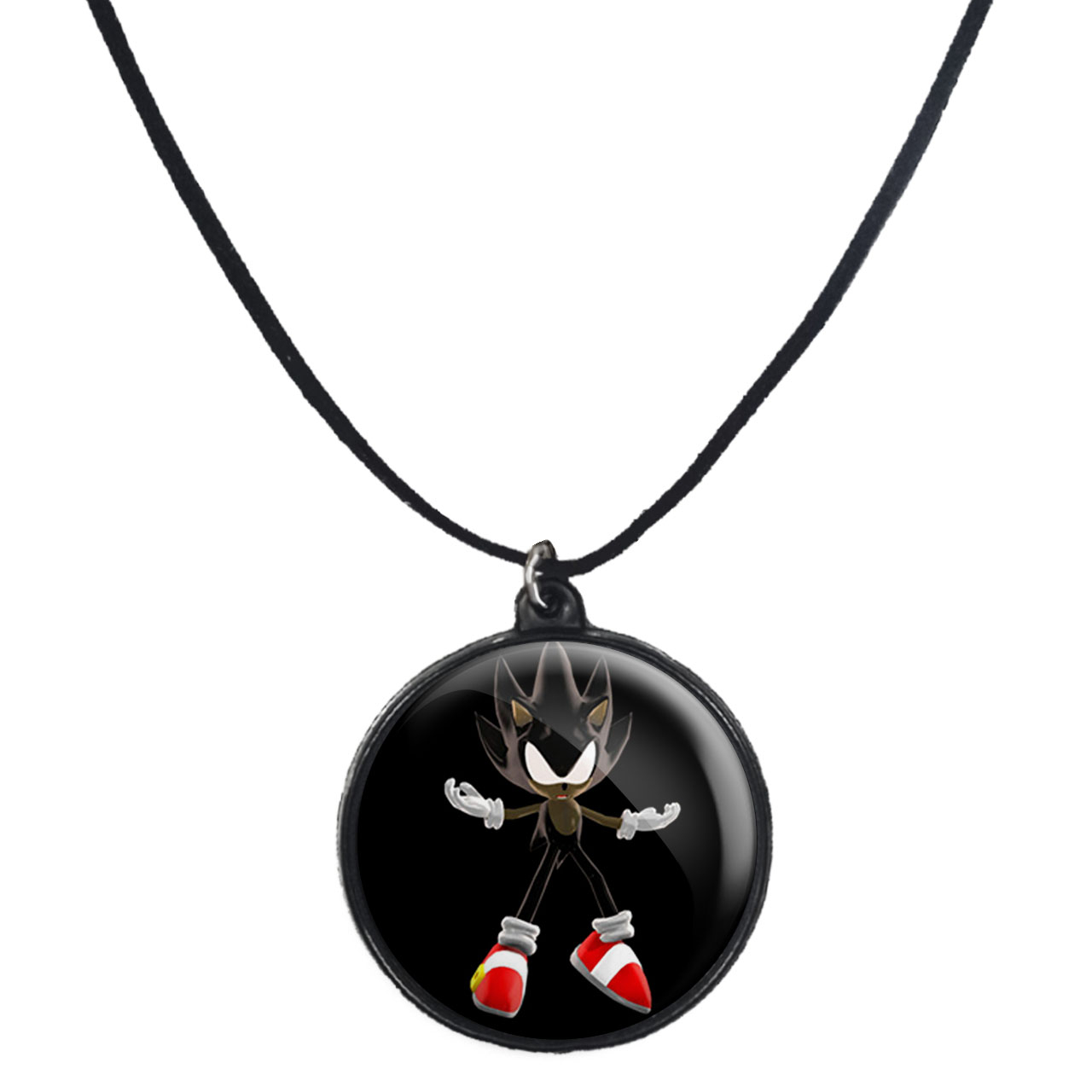 گردنبند پرمانه طرح سونیک کد pmb.15002 مدل دو طرفه