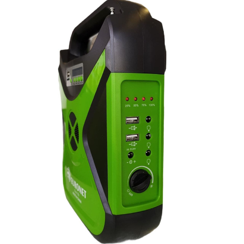 سیستم روشنایی و پاور بانک و اسپیکر یورونت مدل ۱۰۲ سیستم روشنایی و پاور بانک و اسپیکر یورونت مدل ۱۰۲