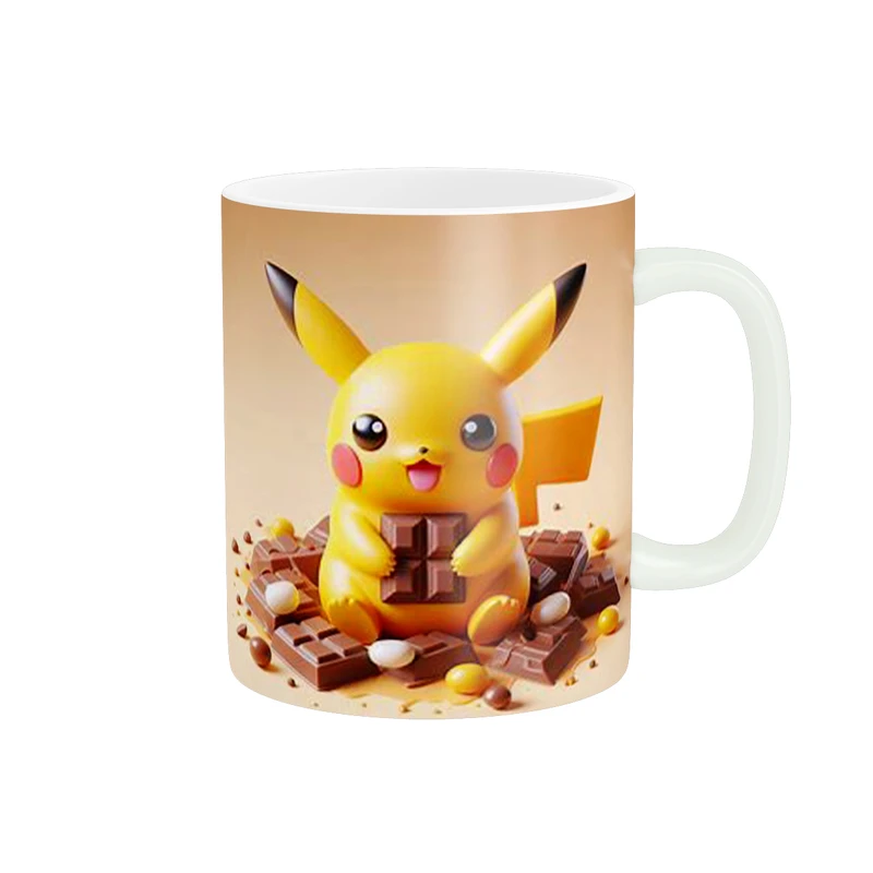 ماگ پاد آفرین طرح پیکاچو مدل شکلات کد 334