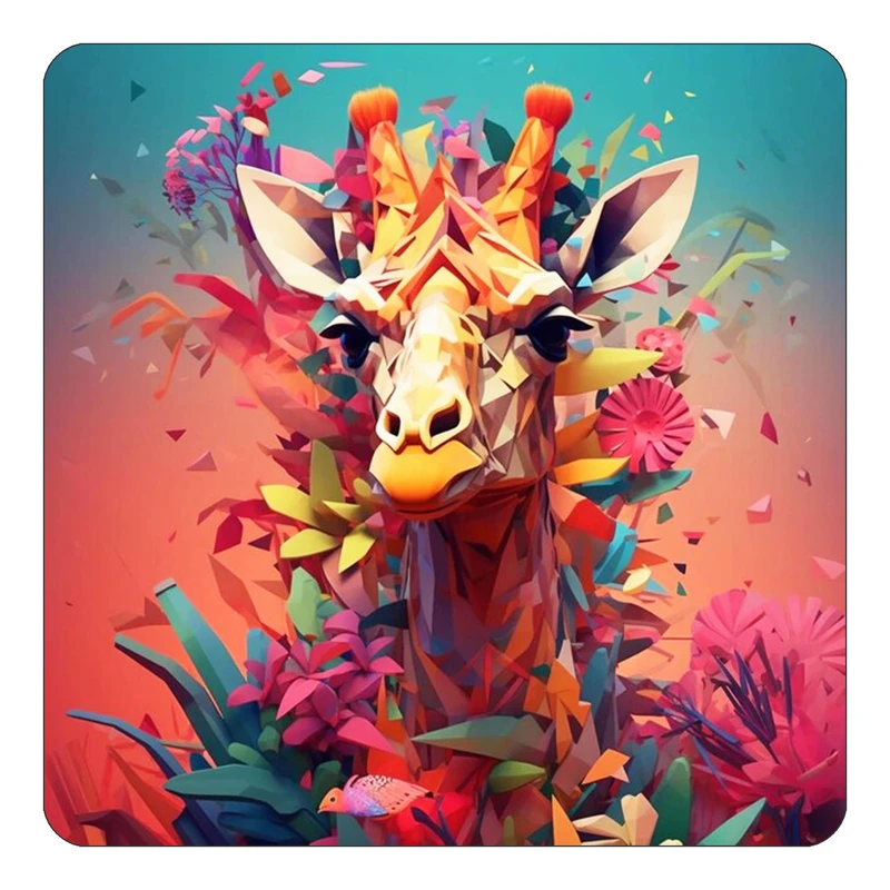 مگنت کاکتی طرح حیوانات رنگی مدل mp26241