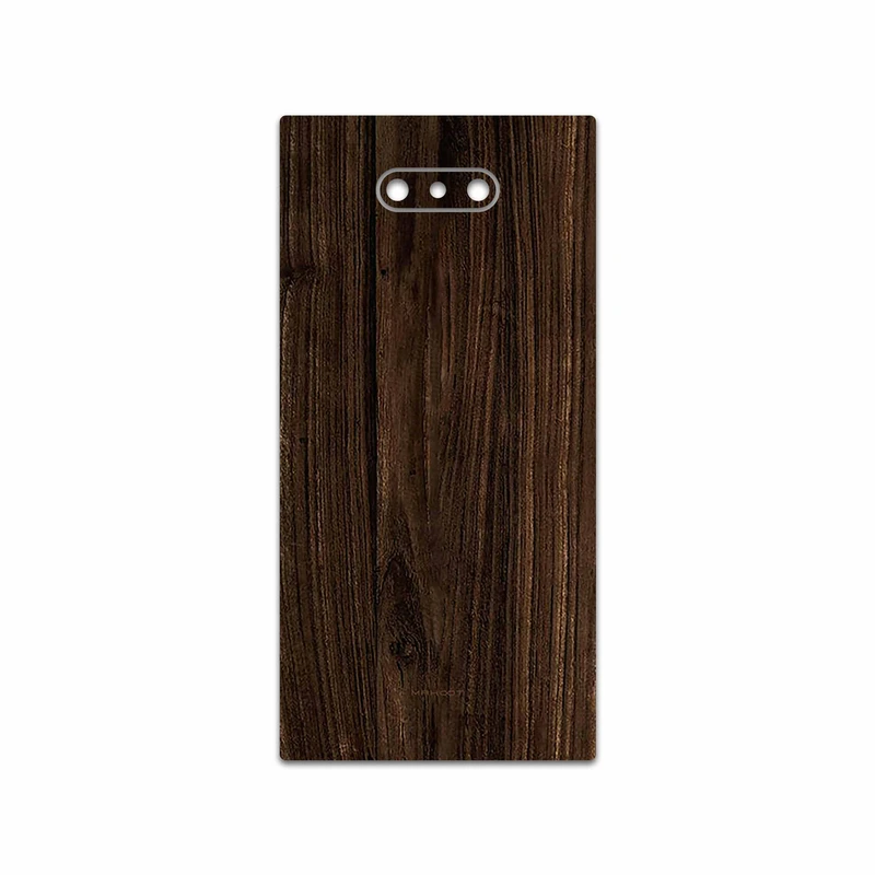 برچسب پوششی ماهوت مدل Dark Walnut Wood مناسب برای گوشی موبایل ریزر Phone 2
