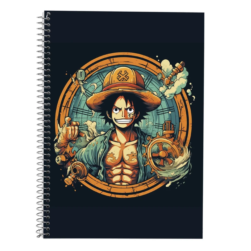 دفتر لغت 50 برگ مدوپد طرح وان پیس One Piece کد DF10724