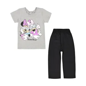 ست تی شرت و شلوار دخترانه سون پون مدل 1391785-90