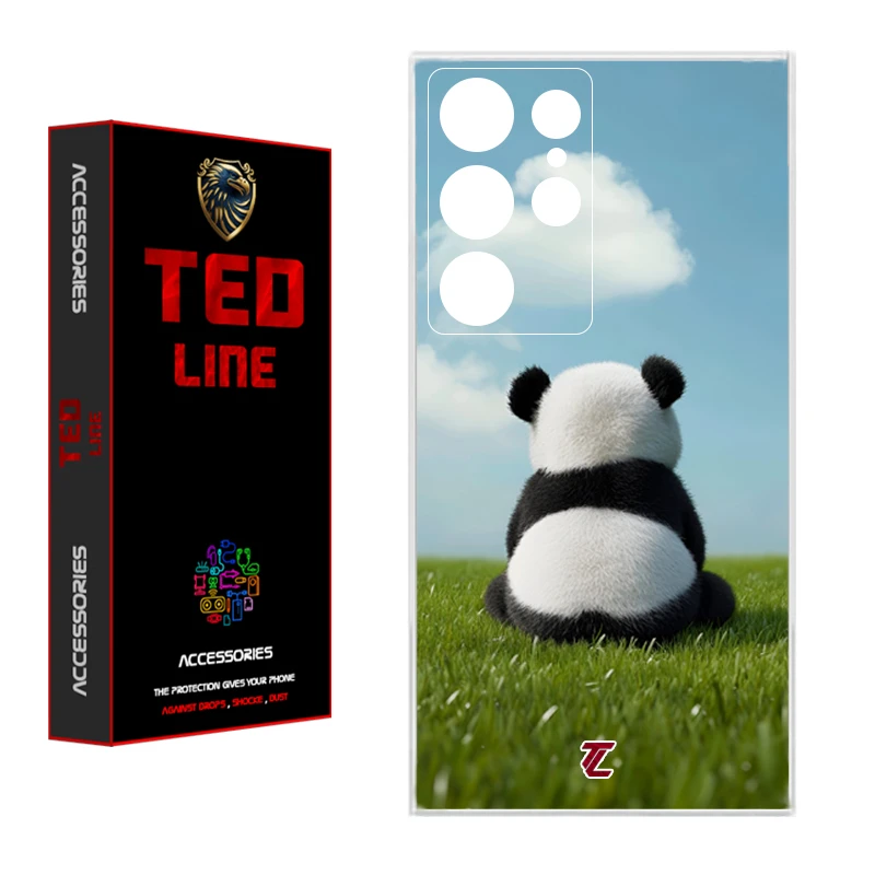 کاور تدلاین طرح پاندا کد 1150 مناسب برای گوشی موبایل سامسونگ Galaxy S23 Ultra