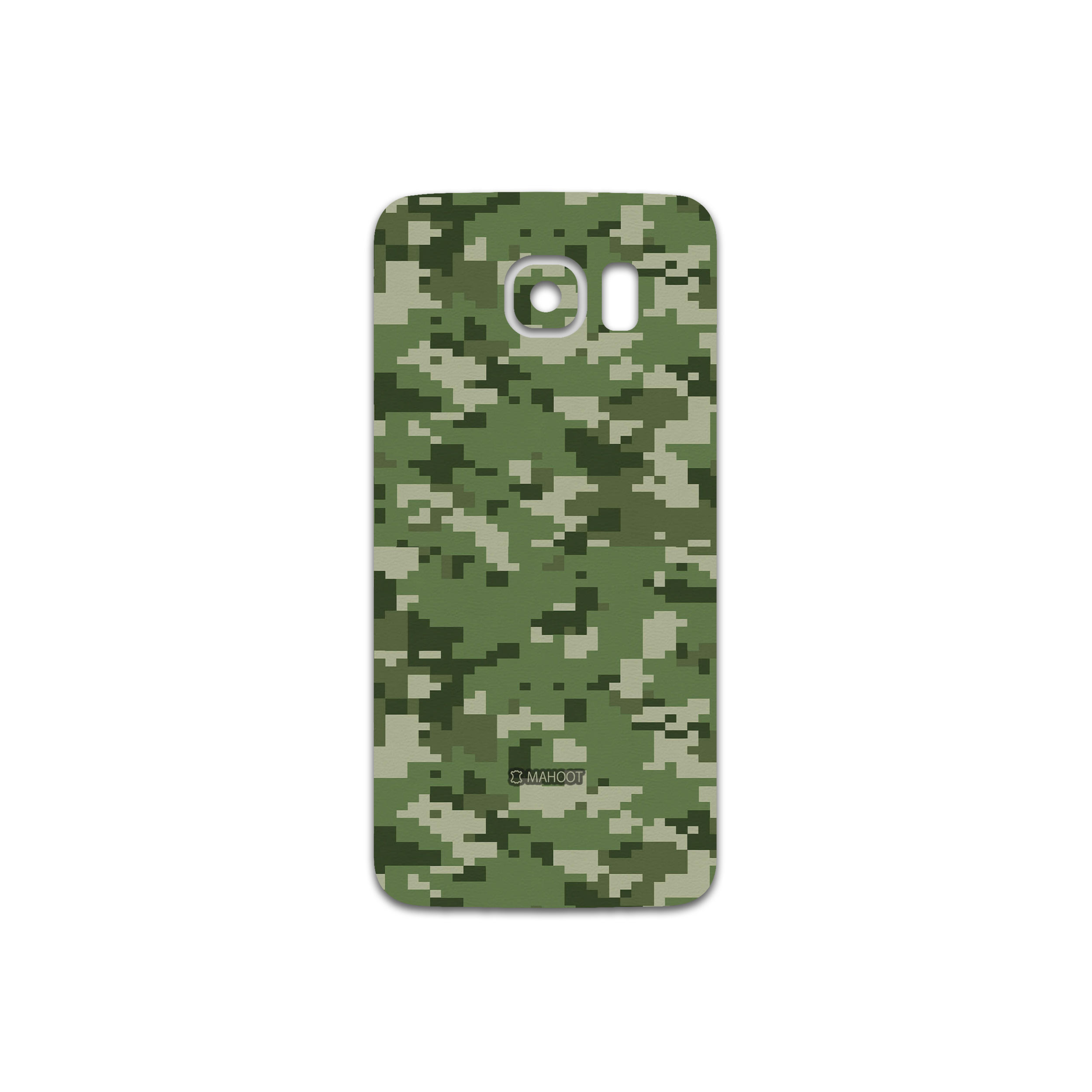 برچسب پوششی ماهوت مدل Army-Green-Pixel مناسب برای گوشی موبایل سامسونگ Galaxy S6