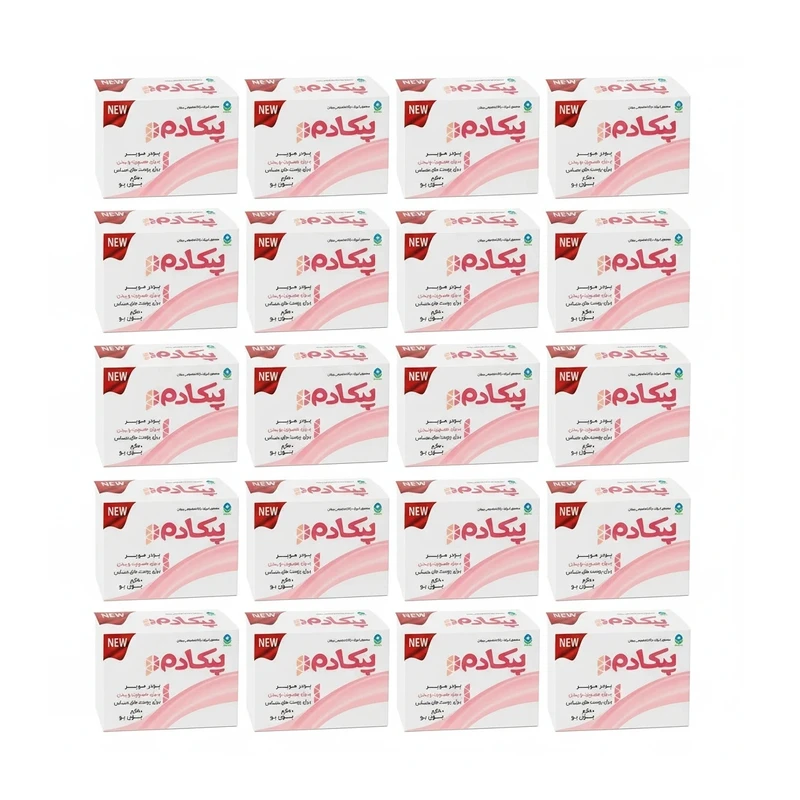 پودر موبر پکادم مدل لایت وزن 50 گرم مجموعه 20 عددی