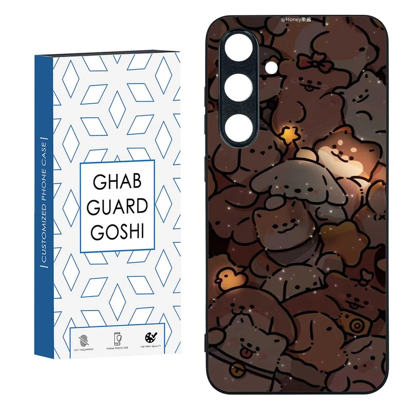 کاور قاب گارد گوشی طرح گربه کد TPU-099 مناسب برای گوشی موبایل سامسونگ  GALAXY S24 FE  