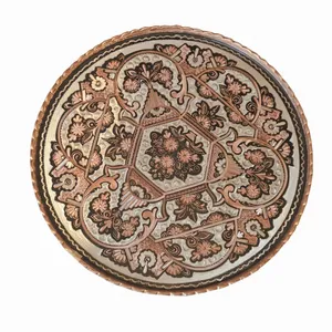  سینی میناکاری مدل لب کنگره ای کد 0197
