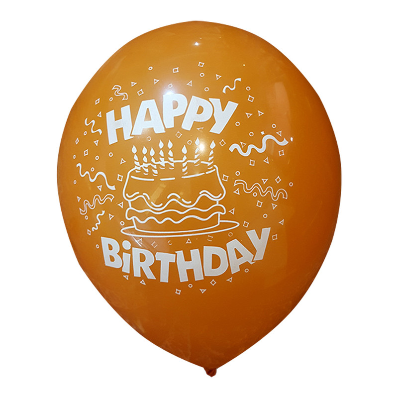 بادکنک مدل happy birthday کد 11502 بسته 8 عددی