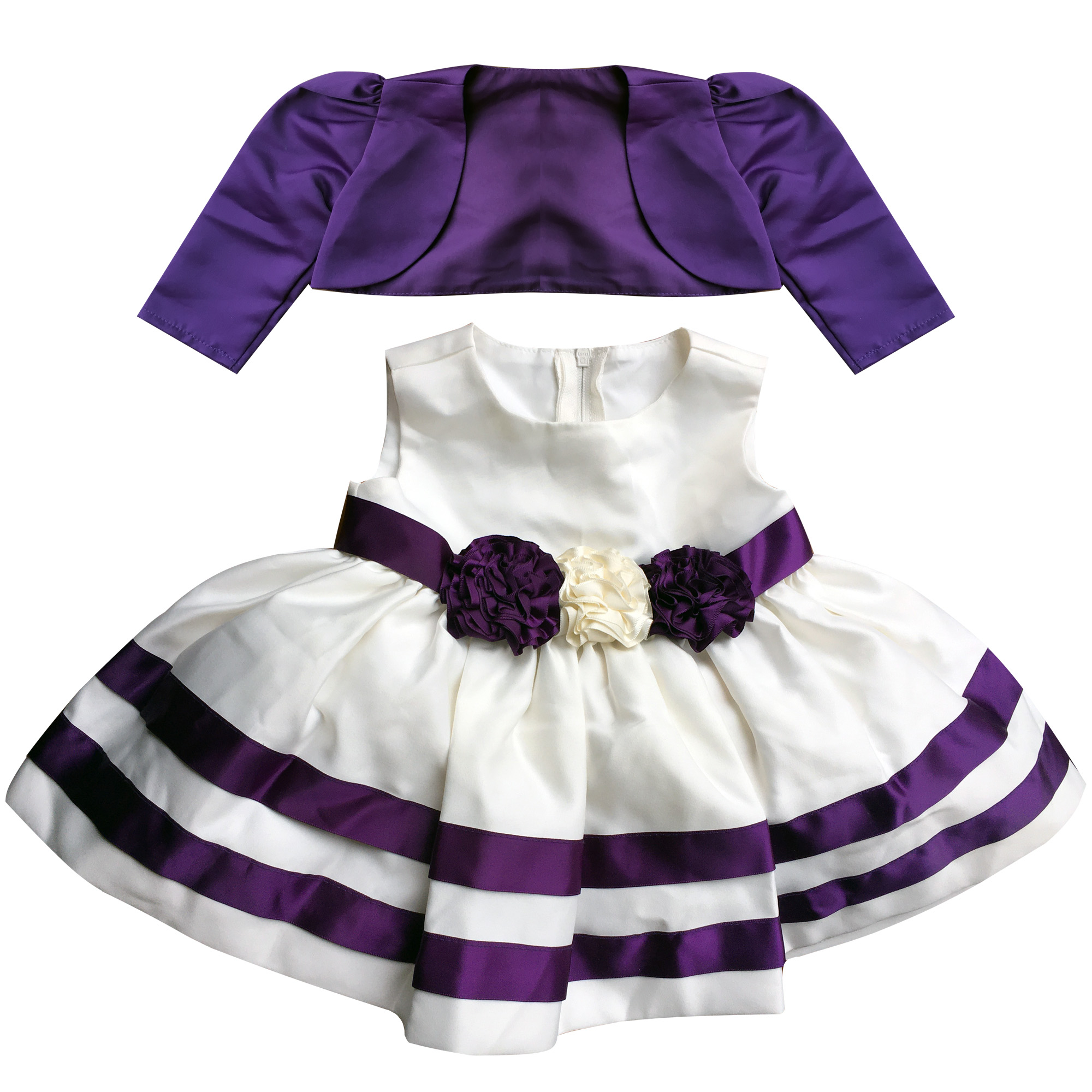 ست کت و پیراهن نوزادی مدل mi66