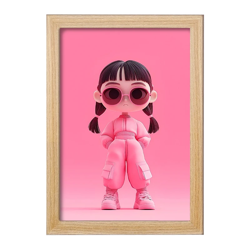 تابلو خندالو مدل دخترانه کد F4038