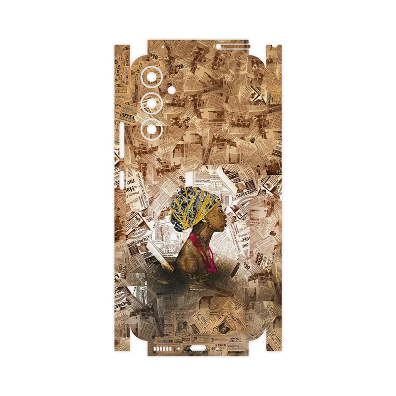 برچسب پوششی ماهوت مدل Collage of African Women-FullSkin مناسب برای گوشی موبایل سامسونگ Galaxy A34