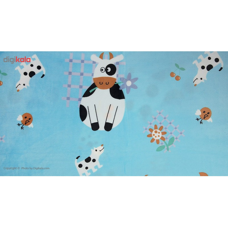 پتو کودک مدل Cute Cow سایز 100x140 سانتیمتر