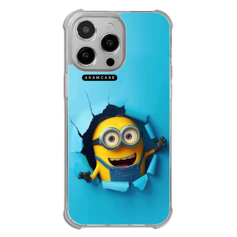 کاور آکام مدل AMC-WTA14PROMAX-MINIONS2 مناسب برای گوشی موبایل اپل iPhone 14 Pro Max
