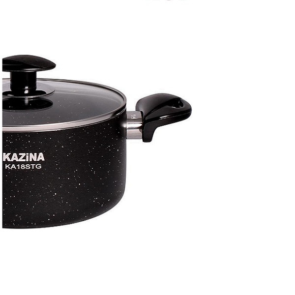 قابلمه گرانیتی کازینا مدل SA18STG سایز 18 قابلمه گرانیتی کازینا مدل SA18STG سایز 18