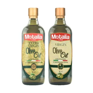 روغن زیتون بکر و فرابکر با بو موتالیا - 1 لیتر بسته 2 عددی
