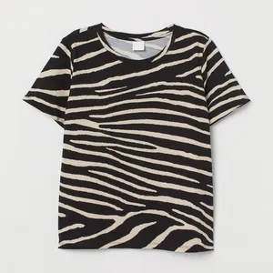 تی شرت آستین کوتاه زنانه اچ اند ام مدل 0632982038