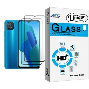 AFS Unique Glass MIX002 Screen Protector For Oppo A16K Pack Of 2