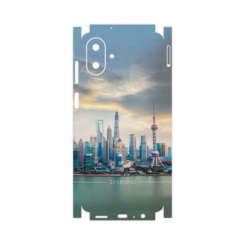 برچسب پوششی ماهوت مدل Shanghai_City-FullSkin مناسب برای گوشی موبایل سامسونگ Galaxy A07