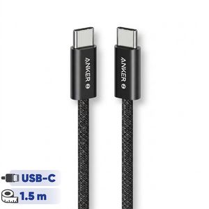 کابل تبدیل USB-C به USB-C انکر مدل Zolo A8060 طول 1.5 متر